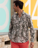 Hartford Cactus Palm Print shirt