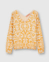 Dilas Marigold Print Knit