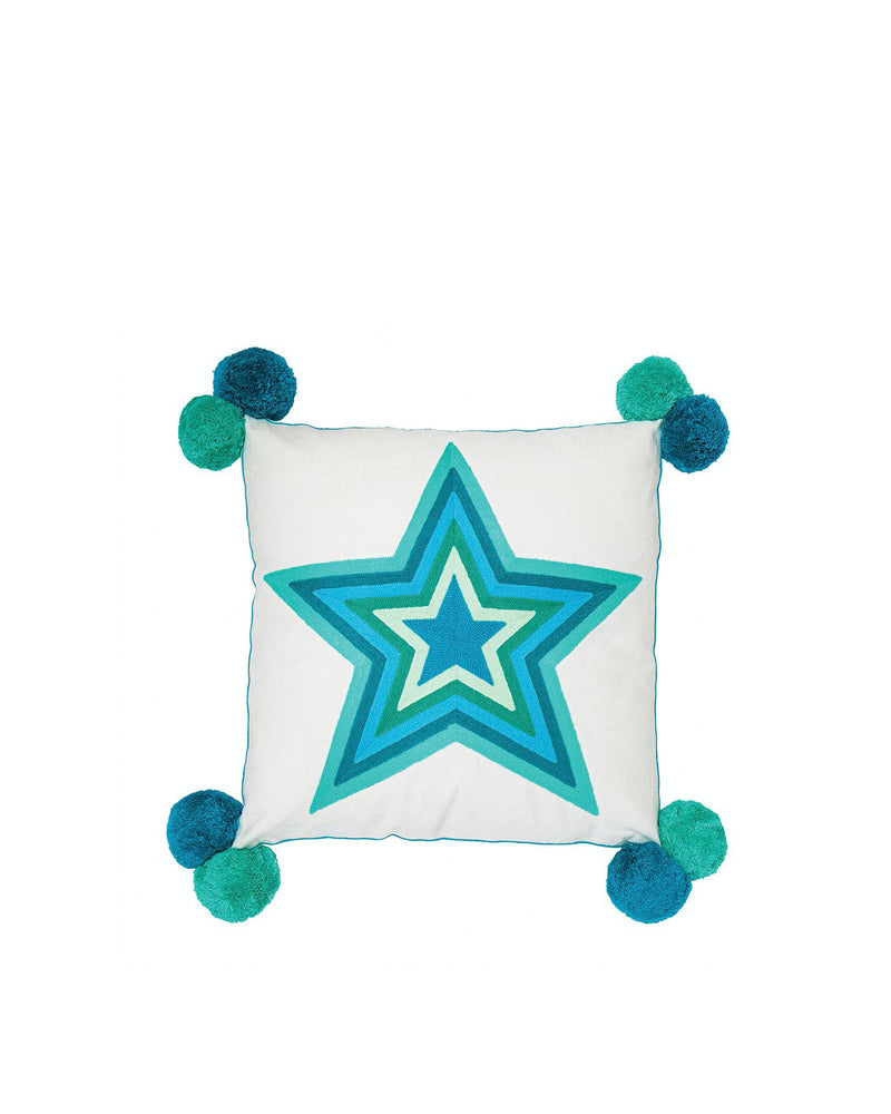 What a Star Embroidered Cushion