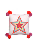 What a Star Embroidered Cushion