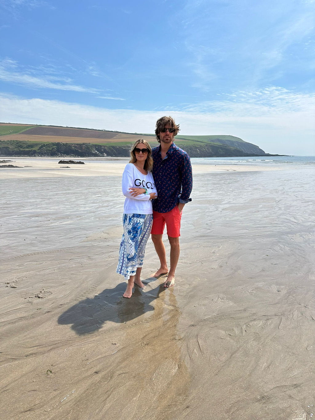 One of South Devon's Hidden Gems. Mothecmbe Beach.