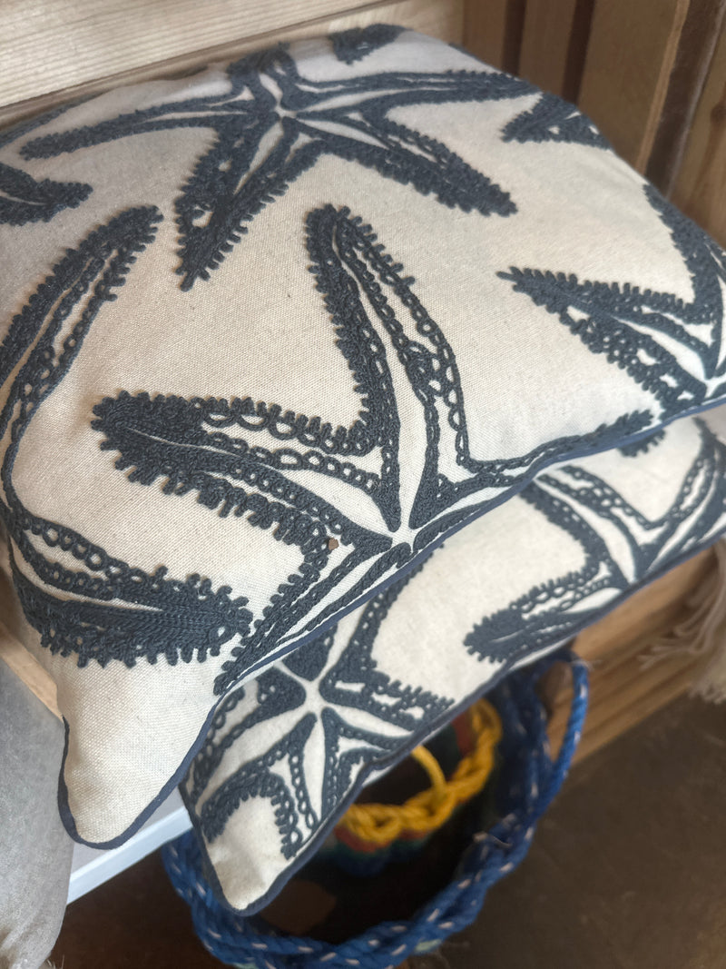 Starfish cushion