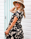Jemma Black Floral Dress