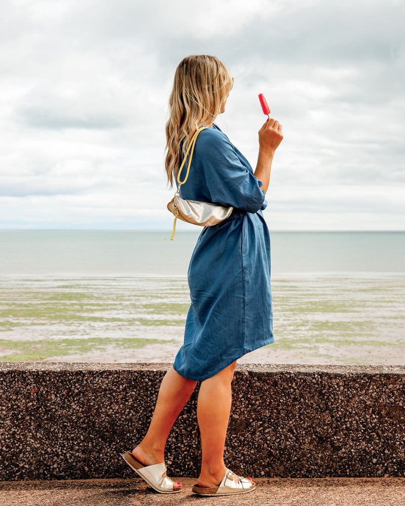 Sophia Denim Shirt Dress