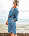 Sophia Denim Shirt Dress