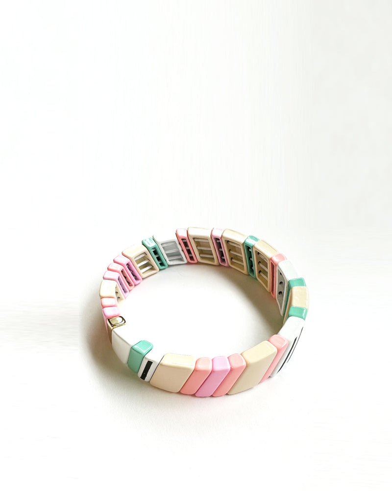 Wide Tile Bracelet