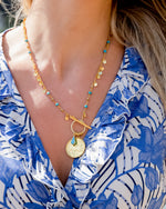 Ashiana Blaze Gold chain and coin necklace