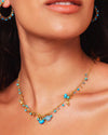 Ashiana Olive Necklace turquoise