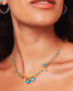 Ashiana Olive Necklace turquoise