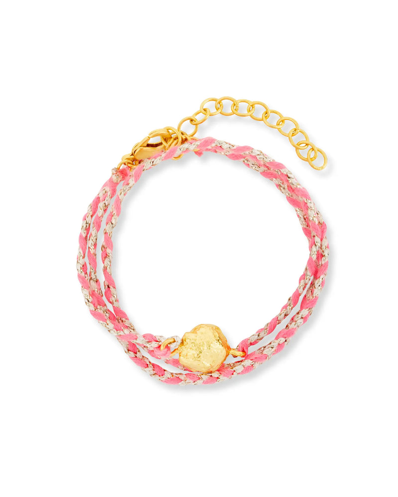 Ashiana Zina Wrap bracelet Pink