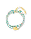 Ashiana Zina Wrap bracelet Aqua