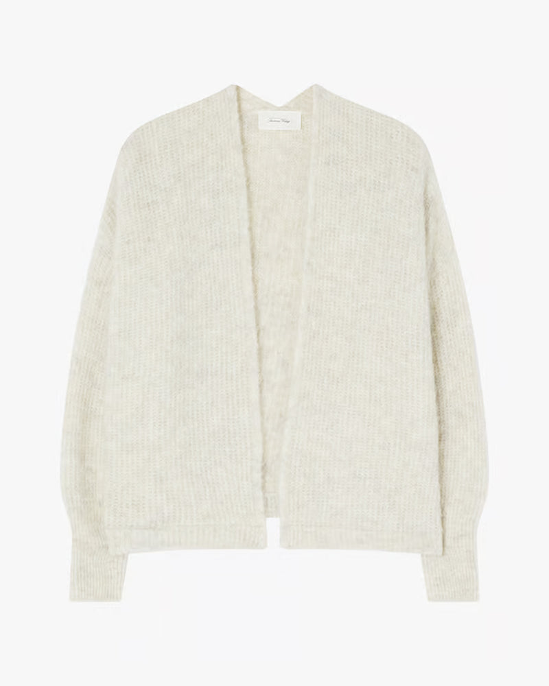 American Vintage East Cardigan Powder Snow Melange