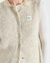 American Vintage East Knitted Vest - Powder Snow