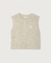 American Vintage East Knitted Vest - Powder Snow
