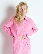 American Vintage Padow Bubblegum Pink Cord Shirt