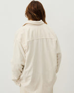 American Vintage Padow Ecru Cord Shirt
