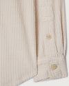 American Vintage Padow Ecru Cord Shirt