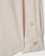 American Vintage Padow Ecru Cord Shirt