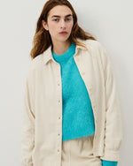 American Vintage Padow Ecru Cord Shirt
