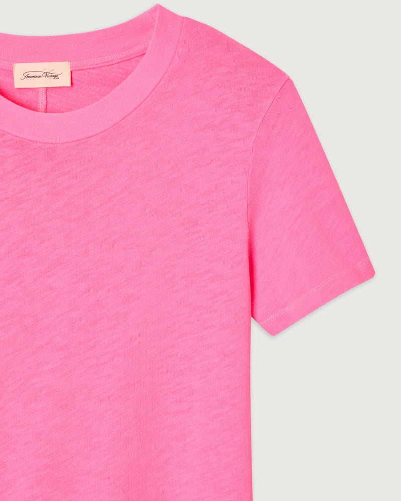 American Vintage Sonoma Pink Acid Tshirt