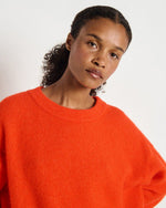 American Vintage Vitow Knit Gaspacho Red