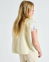 American Vintage Hoktown Fleece Gilet Cream
