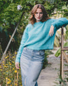 American Vintage BYMI turquoise knit