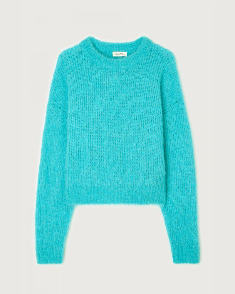 American Vintage BYMI turquoise knit