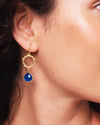 Allegra Blue Jade earrings
