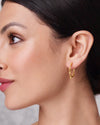 Allegra Gold Hoop earrings
