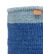 TOFAUTI Blue colourblock Sisal Basket