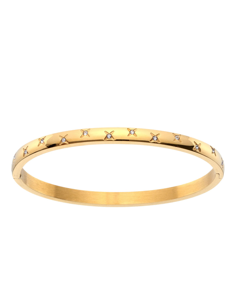 Bijoux De Mimi Amelia Crystal Gold Star