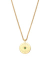 Bijoux De Mimi Izzy Star Pendant Necklace green