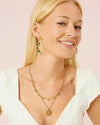 Bijoux De Mimi Izzy Star Pendant Necklace green