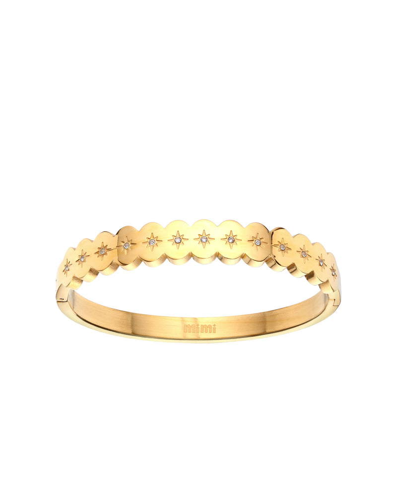 Bijoux de Mimi Tallulah Crystal Bangle