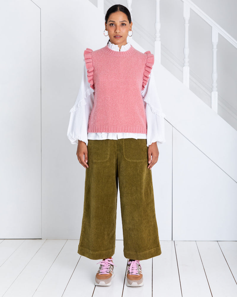 BONTE Claude Rose Knitted Vest