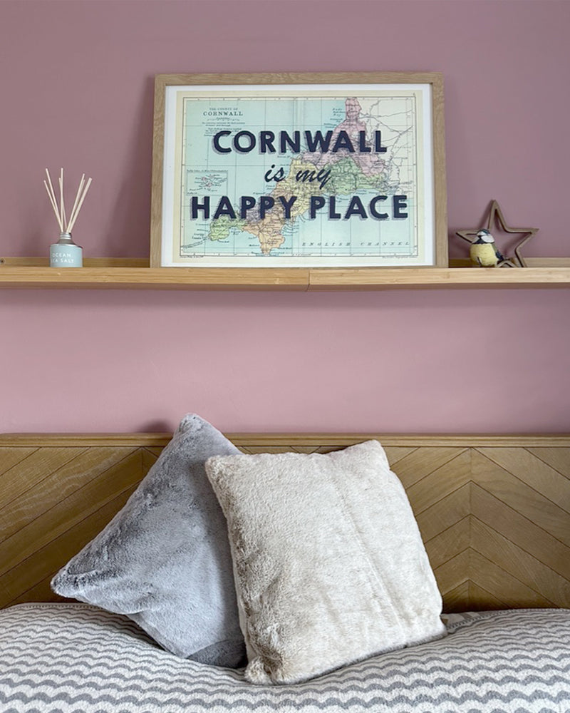 Cornwall is my Happy Place Poster