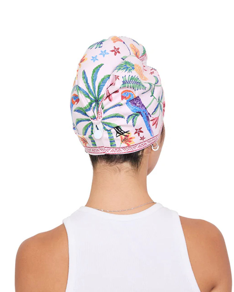 Dock & Bay Pink Paradise Hair Towel
