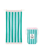 Dock and Bay Beach Towel Pastel Pier