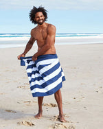 Dock and Bay Beach Towel Whitsunday Blue