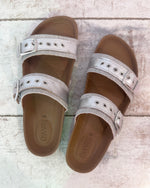 Silver Kiska Leather Sandals