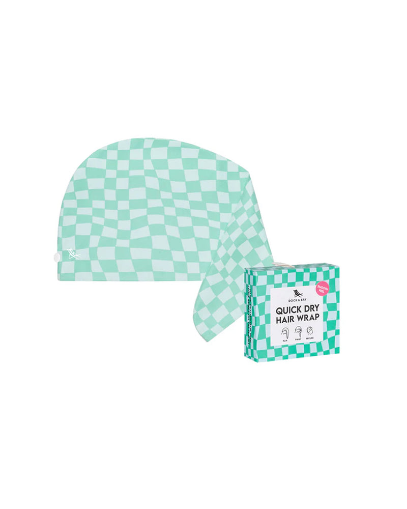 Dock & Bay Stripe Quick Dry Hair Wrap