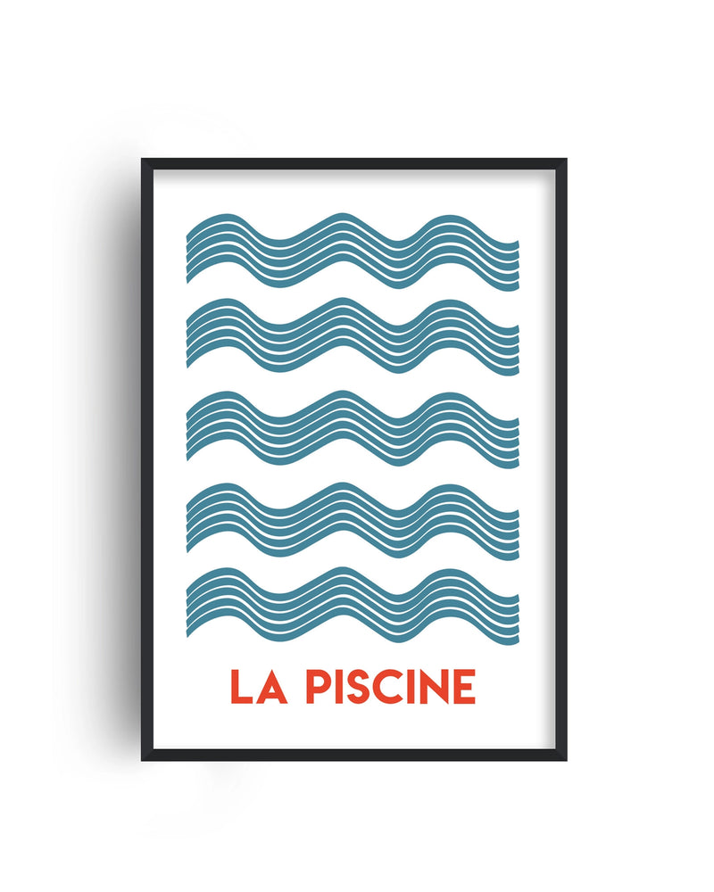 La Piscine Art Print