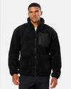 Gym + Coffee Industry Unisex Fleece Black