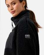 Gym + Coffee Industry Unisex Fleece Black