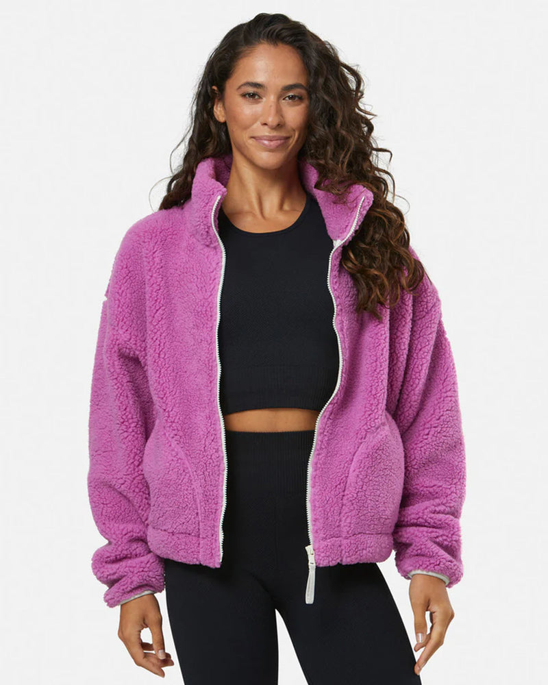Gym + Coffee Industry Fleece Crisp Pink