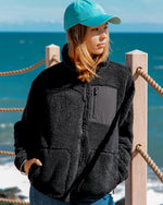 Gym + Coffee Industry Unisex Fleece Black