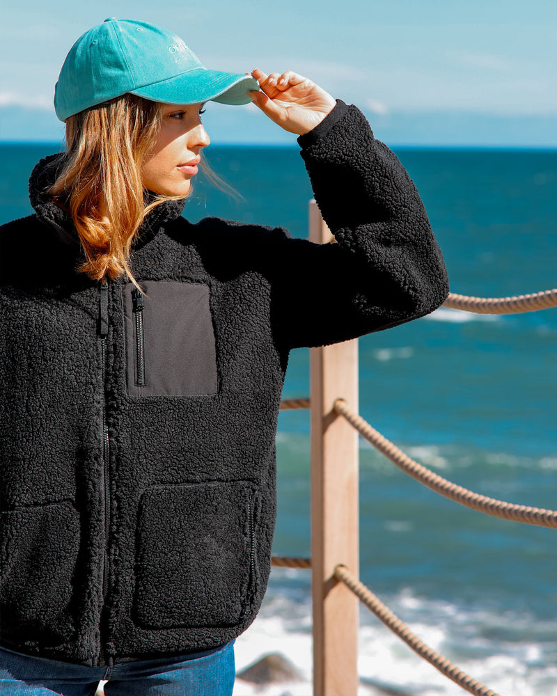 Gym + Coffee Industry Unisex Fleece Black