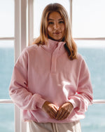 Gym + Coffee Sierra Sweatshirt Baby Pink