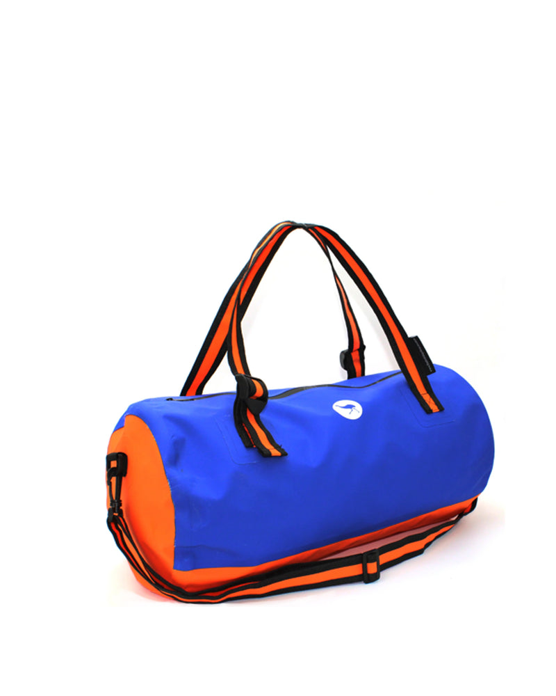 Blue & Orange Dry Duffel Bag